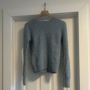 Blue Gray topshop Women's Sweater